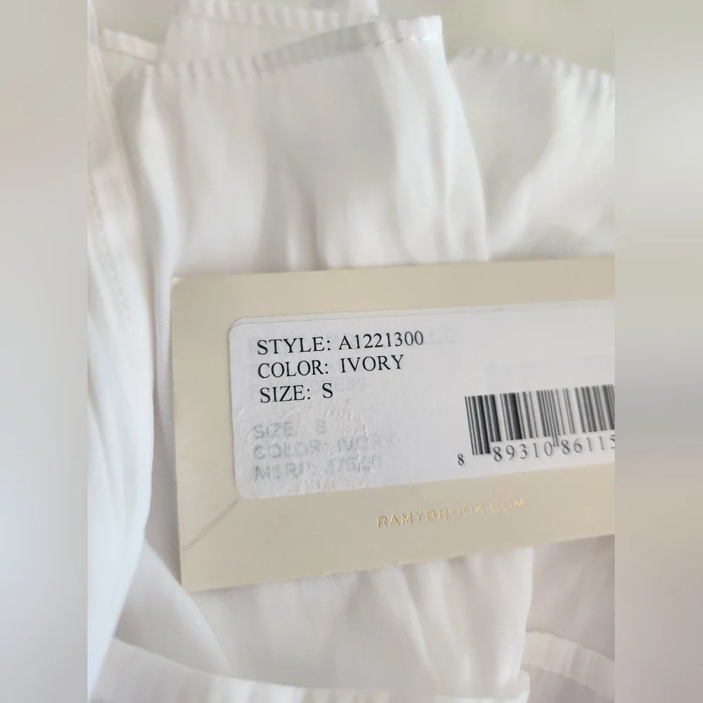 Ramy Brook Ivory Dress..Short & Sexy..New With Tags! Vacay Vibes! - Picture 7 of 8